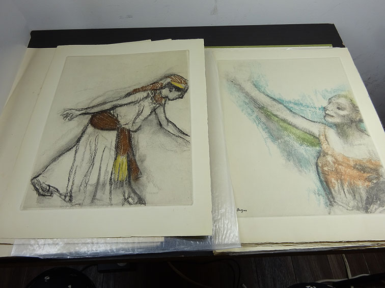 クリスマスファッション エドガー・ドガ Degas Danse Dessin / ポール・ヴァレリー著 絵画