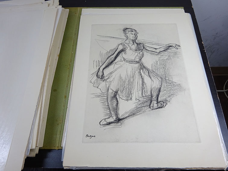 エドガー・ドガ Degas Danse Dessin / ポール・ヴァレリー著