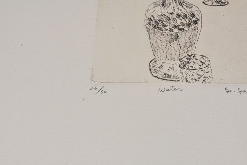 山本容子版画「Water」 | Natsume Books 山本容子版画「Water」 | Natsume Books
