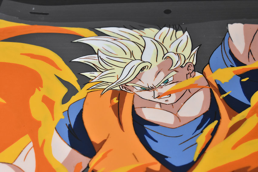 ドラゴンボールセル画「ドラゴンボールZ 孫悟空（スーパーサイヤ