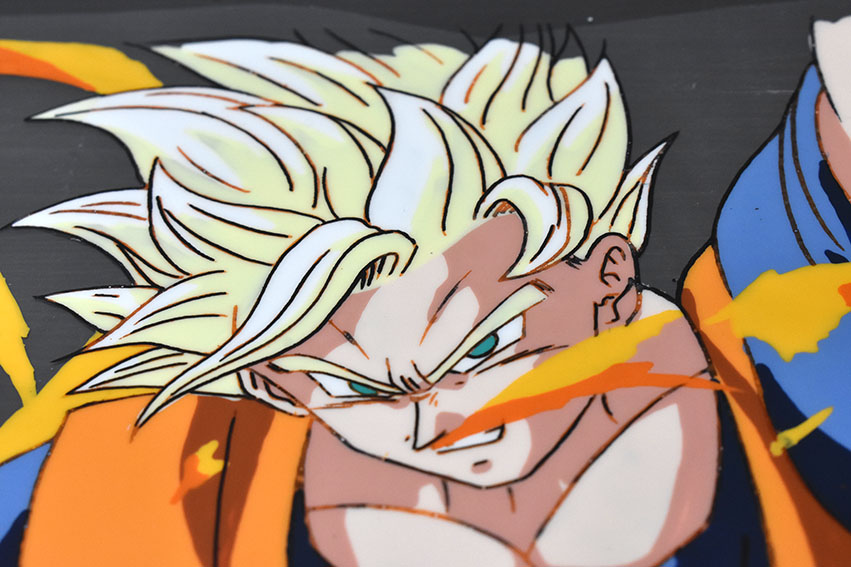 ドラゴンボールセル画「ドラゴンボールZ 孫悟空(スーパーサイヤ ドラゴンボールセル画「ドラゴンボールZ 孫悟空(スーパーサイヤ