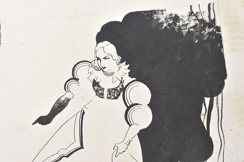 岩田専太郎 肉筆美人画 和装(岩田専太郎) / 古本、中古本、古 - 絵画