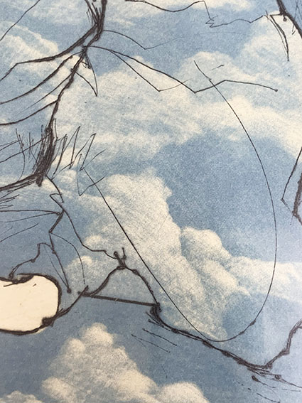 池田満寿夫、【花嫁の領地】、希少画集画、新品高級額・額装付