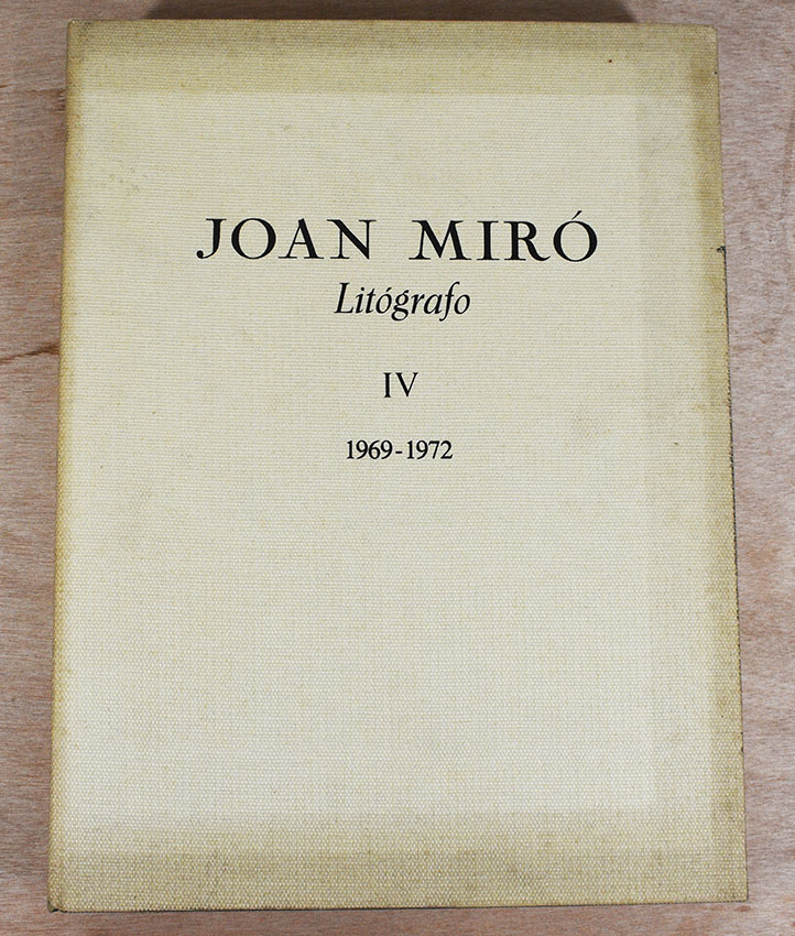 Miro Engravings Vol.2 1961-1973 ジョアン・ミロ版画カタログ