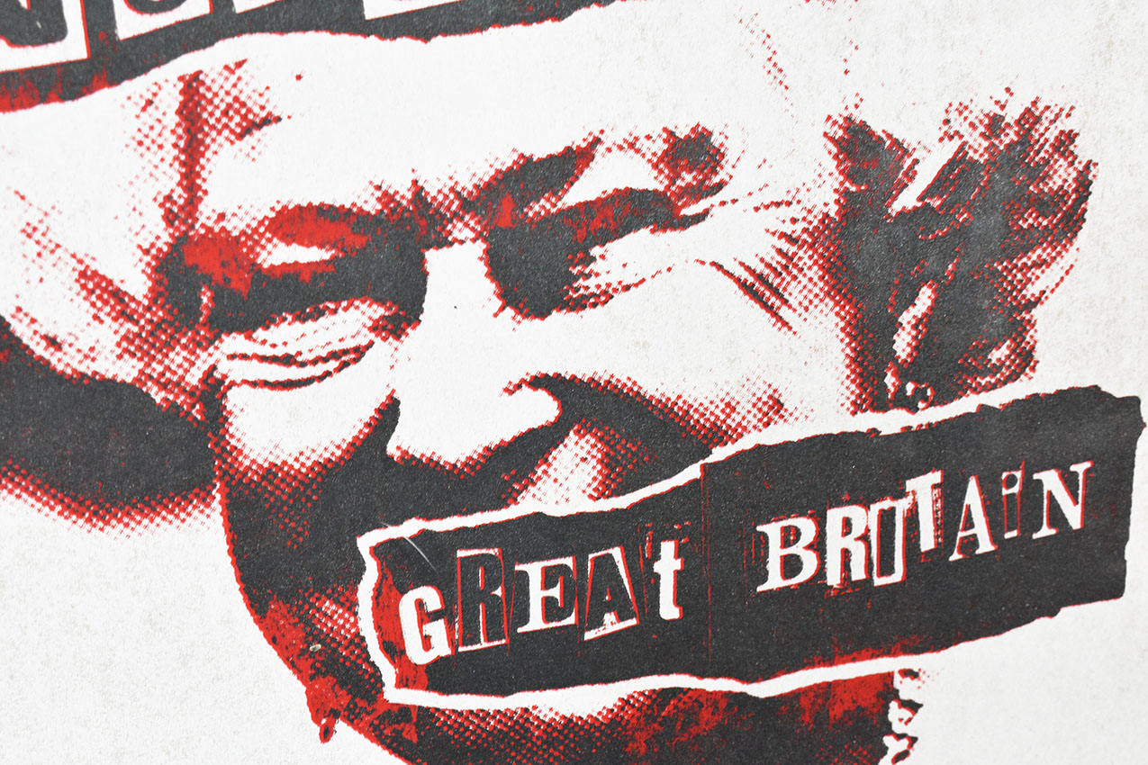 ジェイミー リード 「God save our yobs」 シルクスクリーン