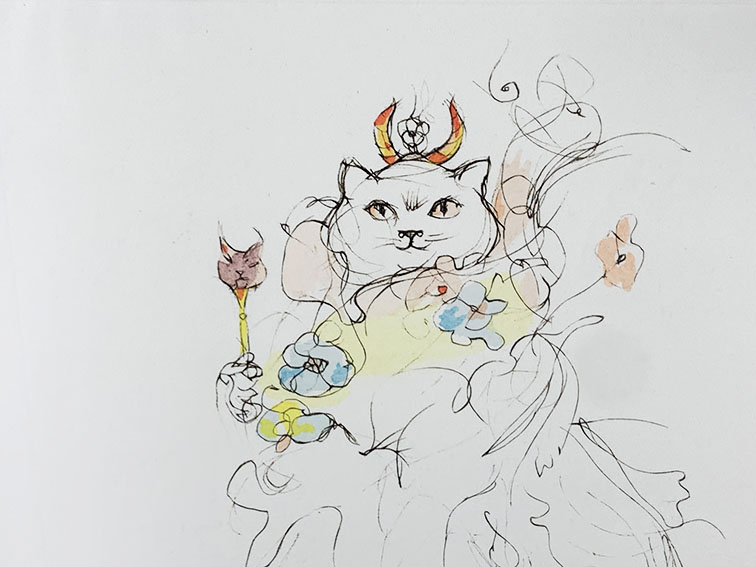 レオノール・フィニ版画額「作品」 | Natsume Books レオノール・フィニ版画額「作品」 | Natsume Books