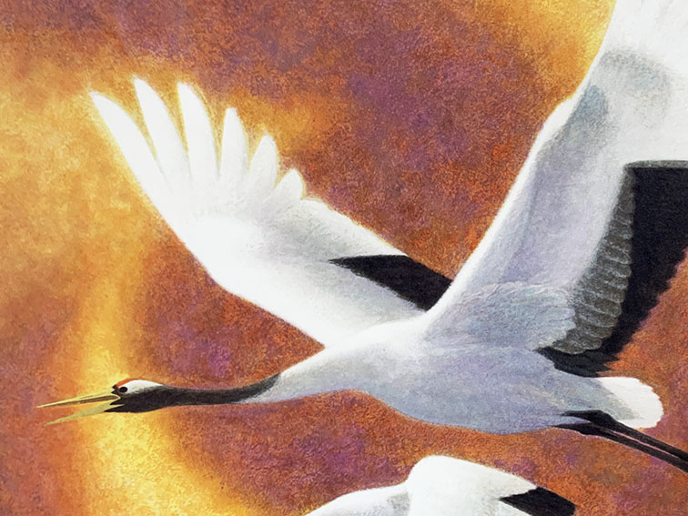 杉山寧版画額「晹」 | Natsume Books