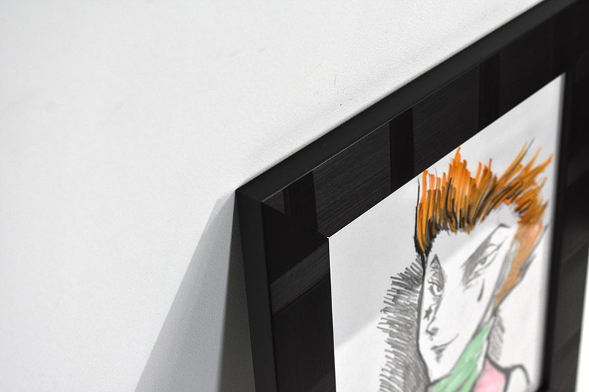 超特価激安の商品をすべて ひろたたけし色紙額「HUNTER×HUNTER（ハンターハンター） ヒソカ サイン、直筆画