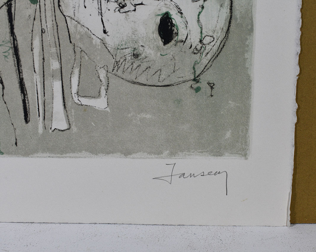 ジャン・ジャンセン版画「仮面の女」 | Natsume Books