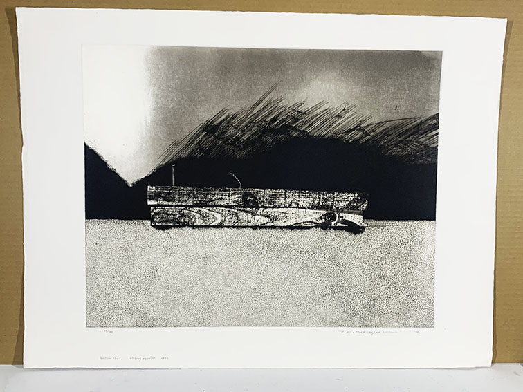 新品入荷 中林忠良版画「Position'77-1」 | Natsume Books 版画