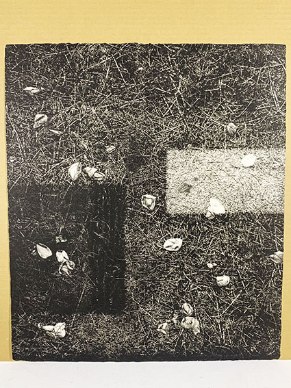 中林忠良版画額「転位'85 地II」 | Natsume Books